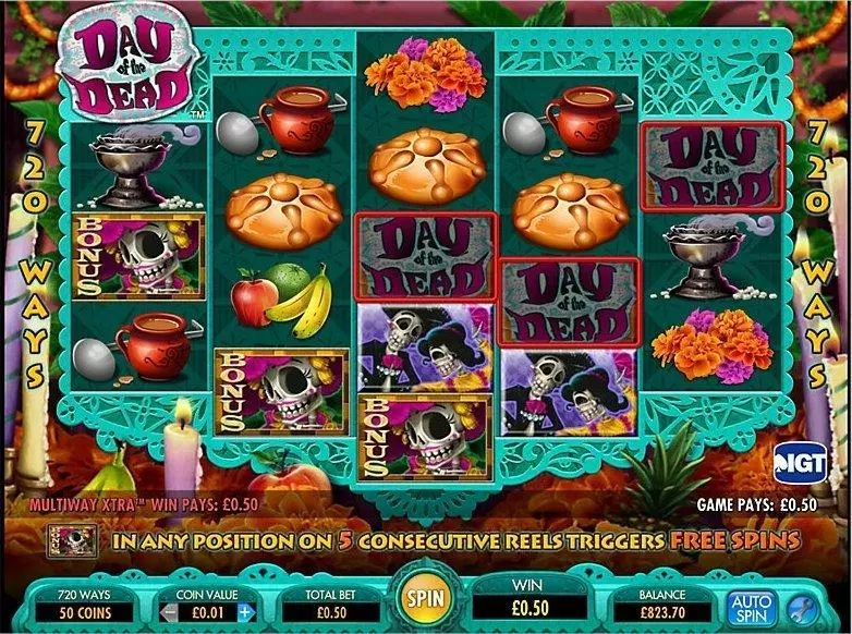 Day of the Dead Free Casino Slot 