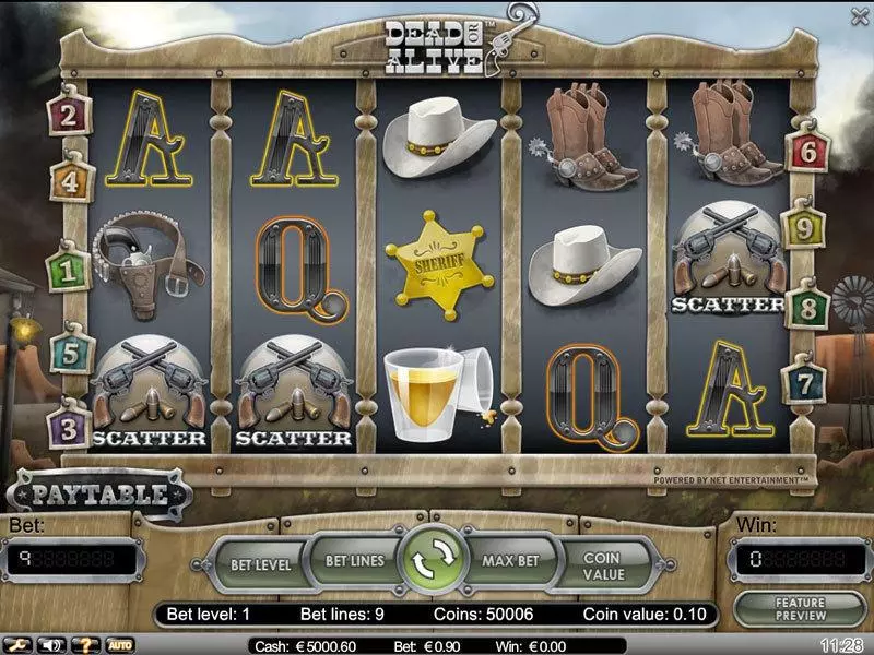 Dead or Alive Free Casino Slot  with, delFree Spins