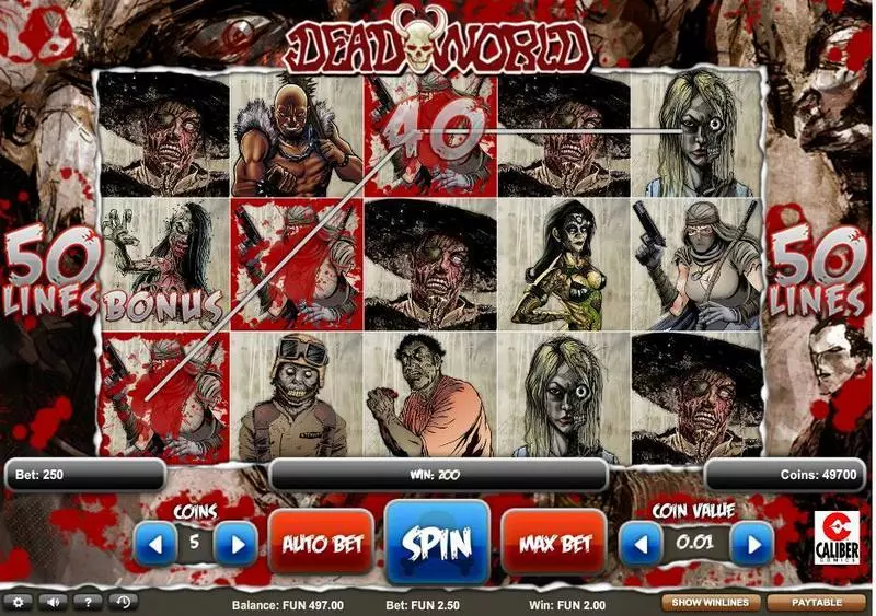Deadworld Free Casino Slot  with, delSecond Screen Game
