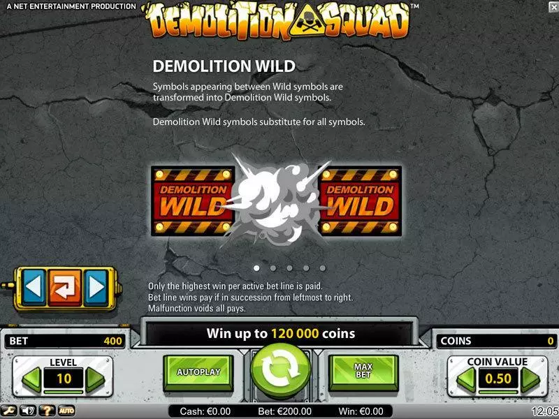 Demolition Squad Free Casino Slot  with, delFree Spins