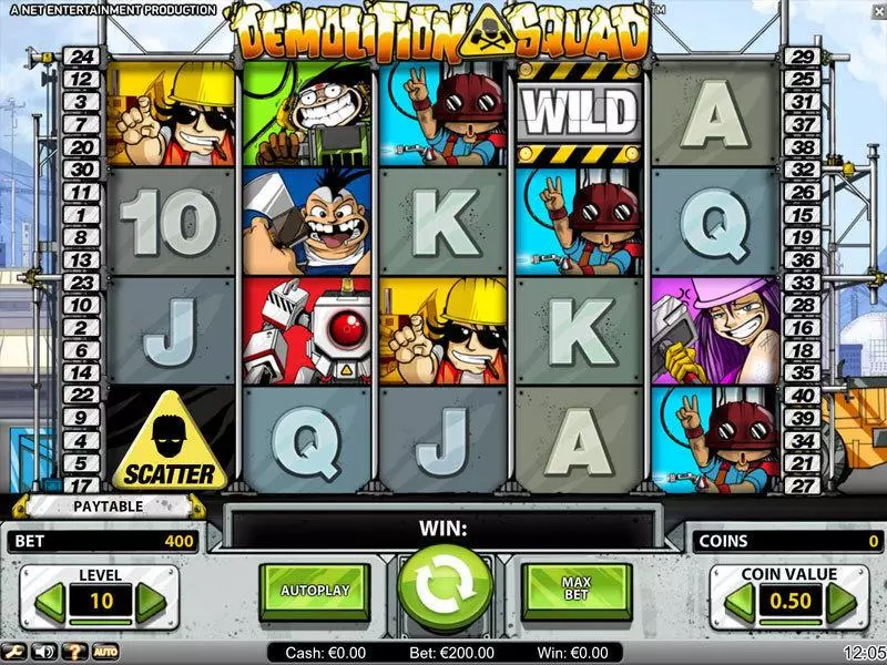 Demolition Squad Free Casino Slot  with, delFree Spins