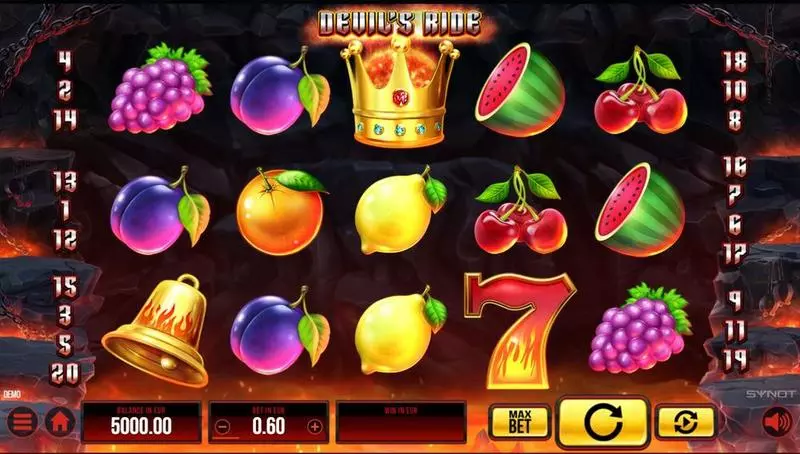 Devils Ride Free Casino Slot  with, delFree Spins