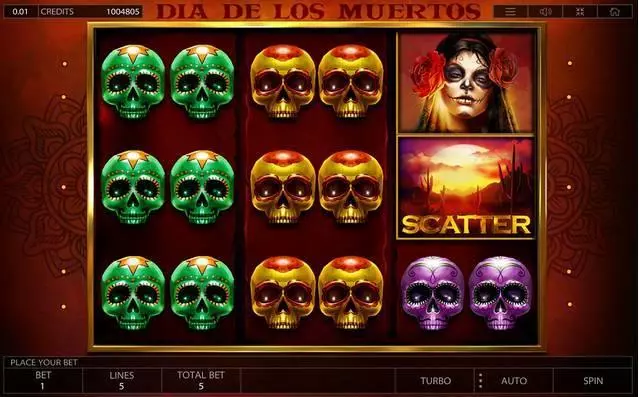Dia De Los Muertos Free Casino Slot  with, delFree Spins