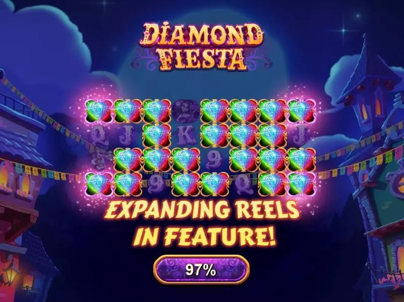 Diamond Fiesta Free Casino Slot  with, delExpanding Reels