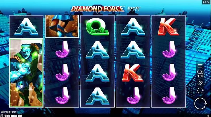 Diamond Force Free Casino Slot  with, delTeam-Up Reels