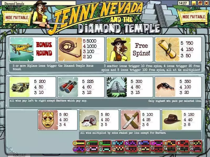 Diamond Temple Free Casino Slot  with, delFree Spins