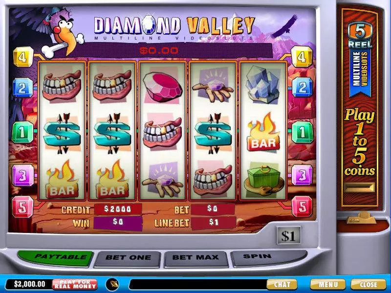 Diamond Valley Free Casino Slot  with, delSecond Screen Game