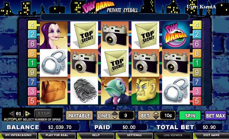 Dick Danger Free Casino Slot  with, delSecond Screen Game
