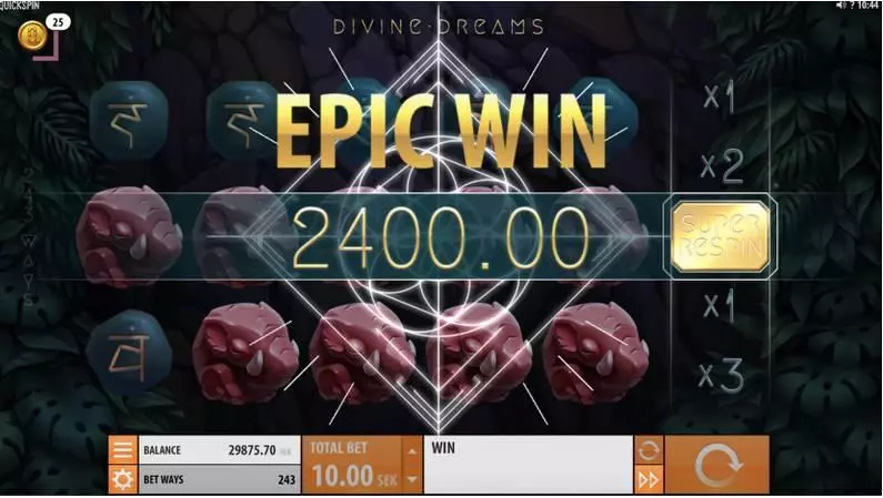 Divine Dreams Free Casino Slot  with, delFree Spins