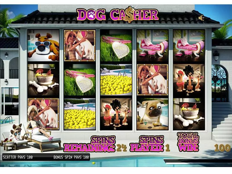 Dog Ca$her Free Casino Slot  with, delFree Spins