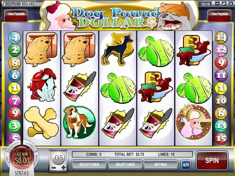 Dog Pound Dollars Free Casino Slot  with, delFree Spins