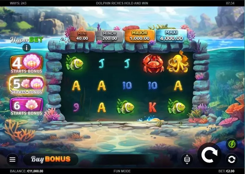 Dolphin Riches Hold and Win Free Casino Slot  with, delFree Spins