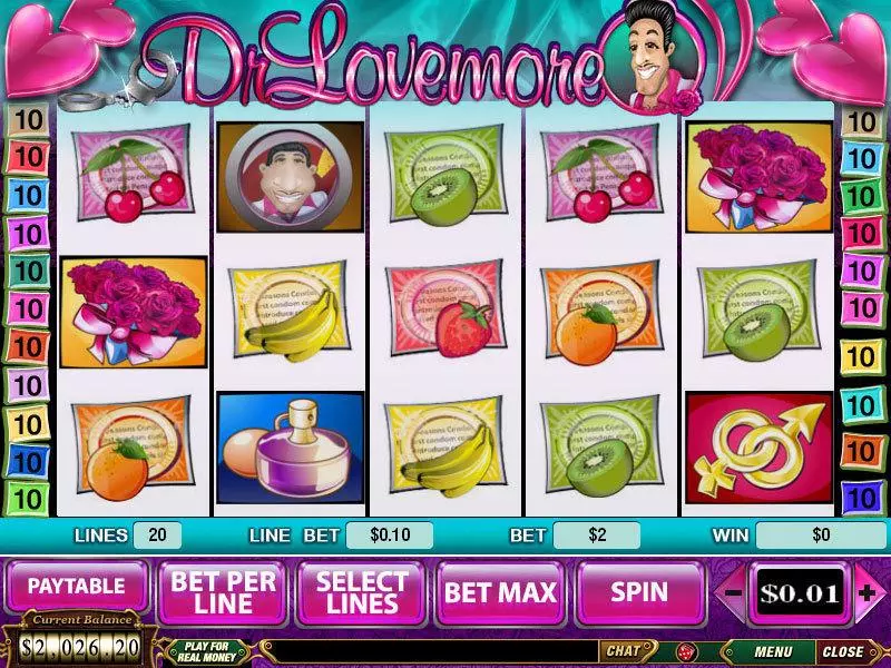 Dr Lovemore Free Casino Slot  with, delFree Spins