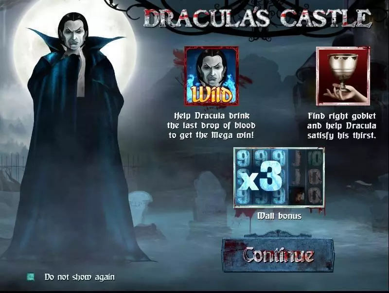 Dracula's Castle Free Casino Slot 