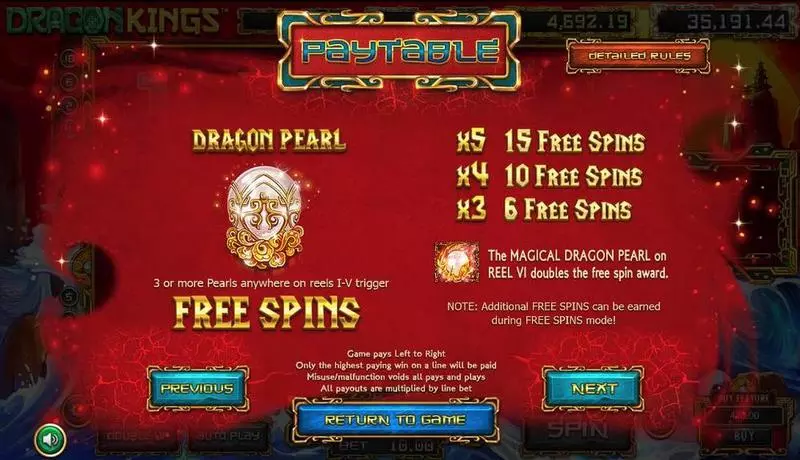Dragon Kings Free Casino Slot  with, delFree Spins