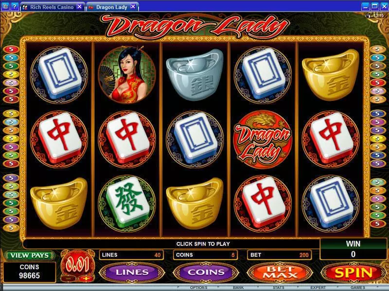 Dragon Lady Free Casino Slot  with, delFree Spins