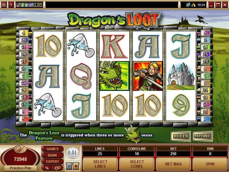 Dragon's Loot Free Casino Slot  with, delFree Spins
