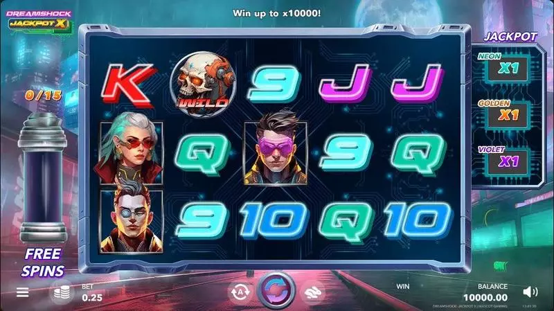 DREAMSHOCK: JACKPOT X Free Casino Slot  with, delFree Spins