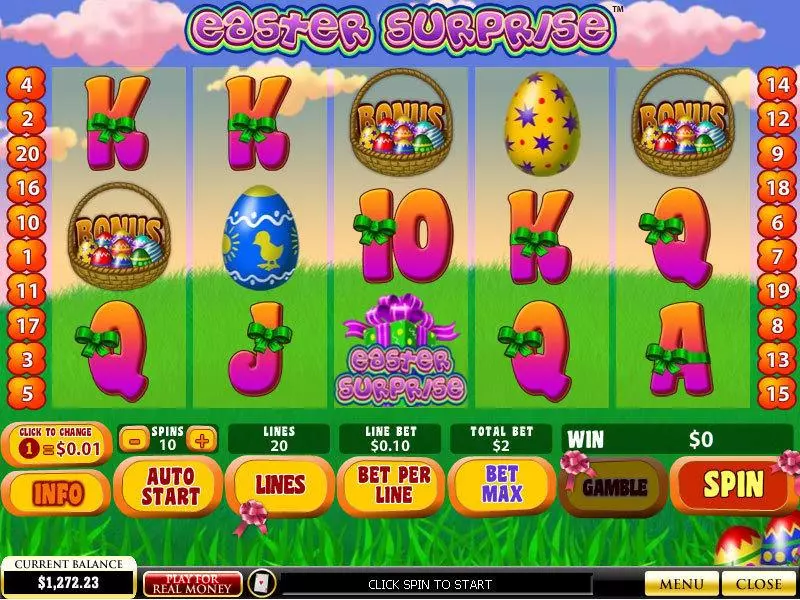 Easter Surprise Free Casino Slot  with, delFree Spins