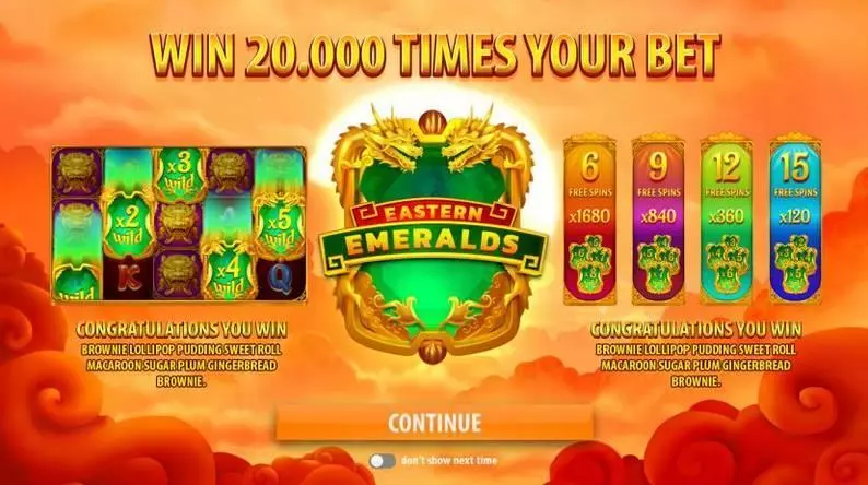 Eastern Emeralds Free Casino Slot  with, delFree Spins