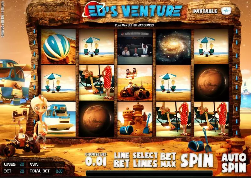 Ed's Venture Free Casino Slot  with, delMulti Level