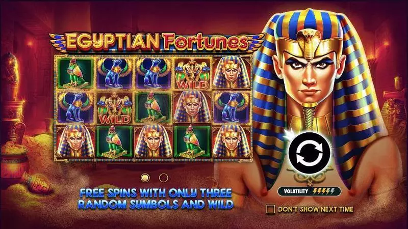 Egyptian Fortunes Free Casino Slot  with, delFree Spins