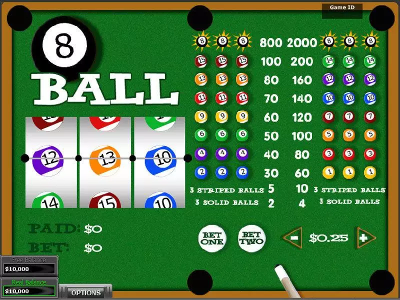 Eight Ball Free Casino Slot 