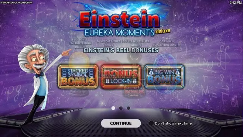 Einstein Eureka Moments Free Casino Slot  with, delFree Spins