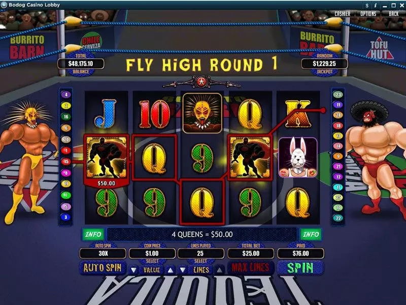 El Luchador Free Casino Slot  with, delFree Spins