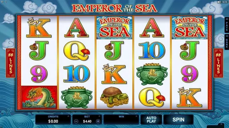 Emperor of the Sea Free Casino Slot  with, delFree Spins