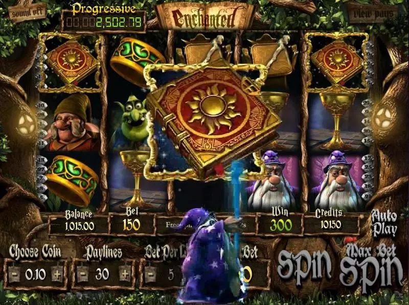Enchanted Free Casino Slot  with, delSecond Screen Game