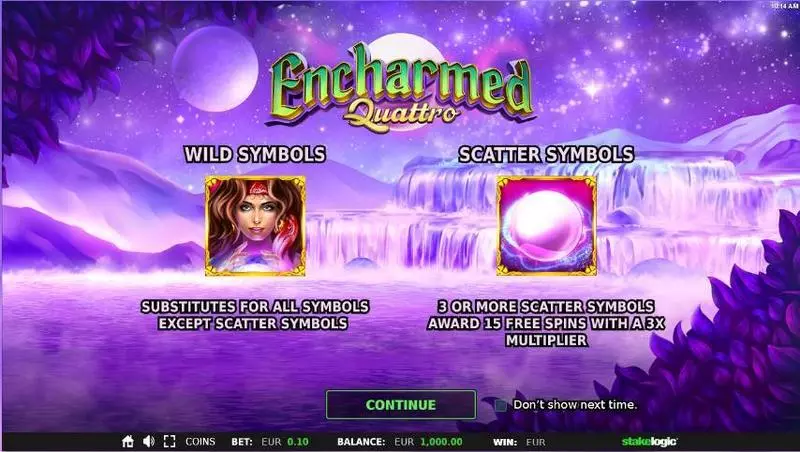Encharmed Quattro Free Casino Slot  with, delFree Spins