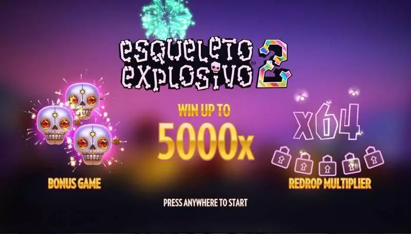Esqueleto Explosivo 2 Free Casino Slot  with, delFree Spins