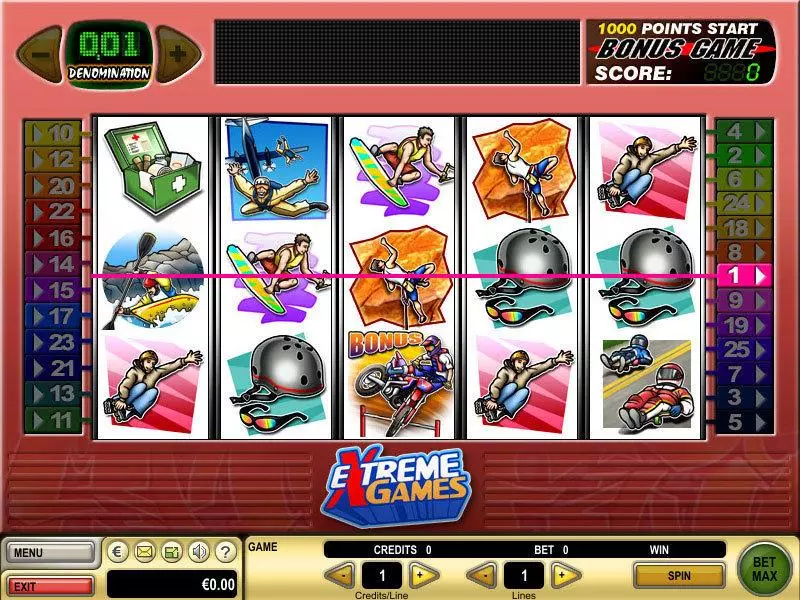 Extreme Games Free Casino Slot  with, delFree Spins