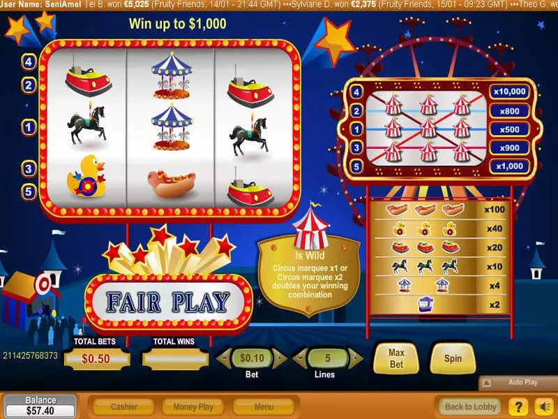 Fair Play Free Casino Slot 