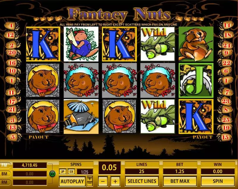 Fantacy Nuts Free Casino Slot  with, delFree Spins