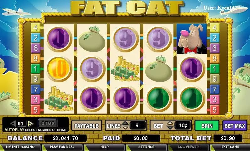 Fat Cat Free Casino Slot  with, delSecond Screen Game
