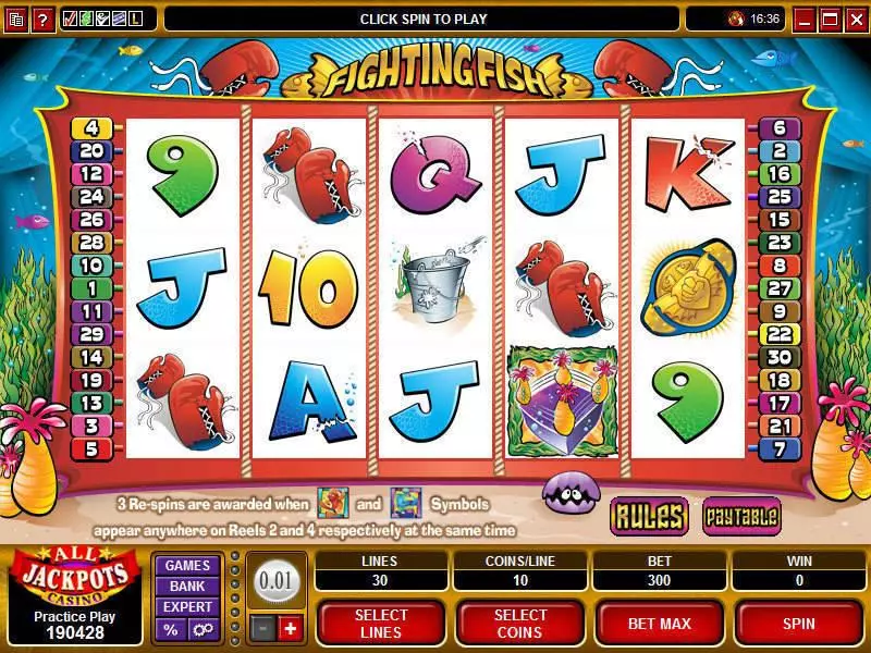 Fighting Fish Free Casino Slot 