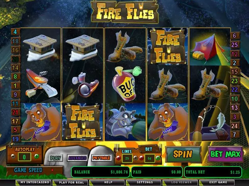 Fire Flies Free Casino Slot  with, delFree Spins