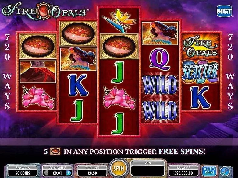 Fire Opals Free Casino Slot 