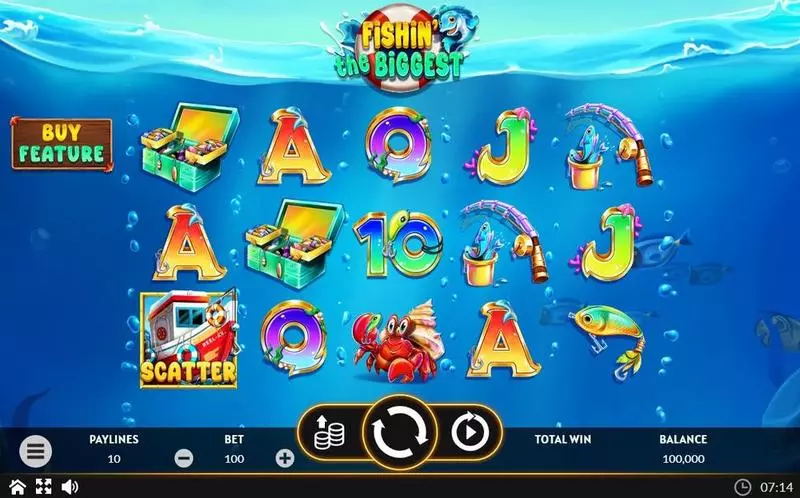 Fishing the Biggest Free Casino Slot  with, delBuy Feature