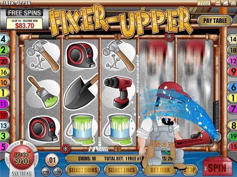 Fixer Upper Free Casino Slot  with, delFree Spins