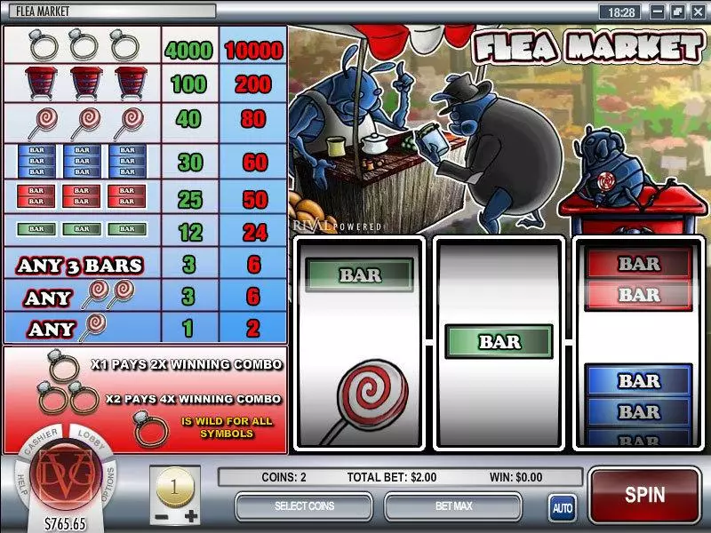 Flea Market Free Casino Slot 