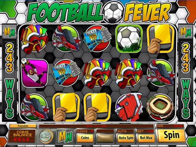 Football Fever Free Casino Slot  with, delFree Spins