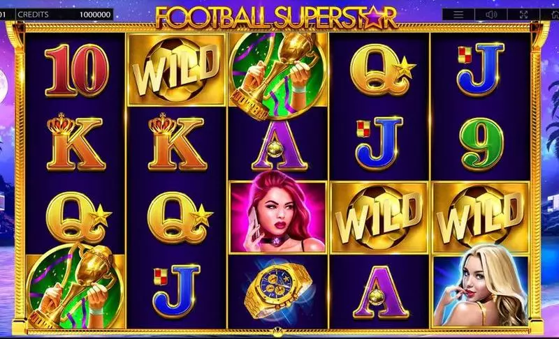 Football Superstar Free Casino Slot  with, delFree Spins