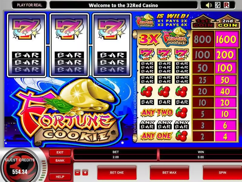 Fortune Cookie Free Casino Slot 