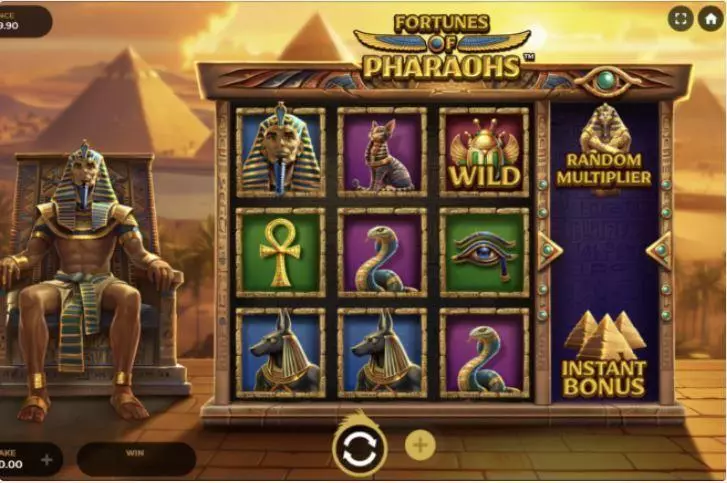 Fortunes of Pharaohs Free Casino Slot  with, delFree Spins