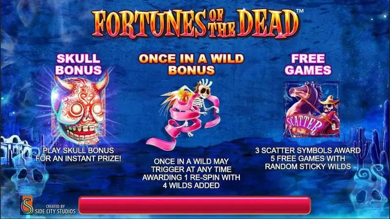Fortunes of the Dead  Free Casino Slot  with, delFree Spins