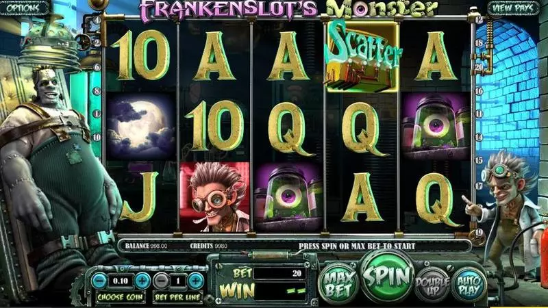 Frankenslot’s Monster Free Casino Slot  with, delFree Spins