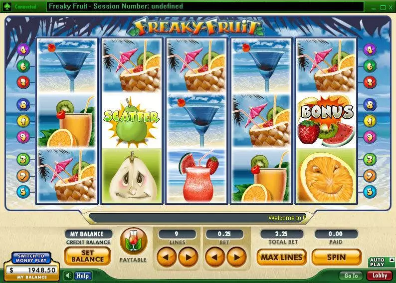 Freaky Fruit Free Casino Slot  with, delFree Spins